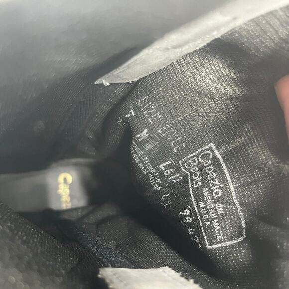 Vintage Capezio Boots Gray Suede Western Cowgirl Size 7 - Picture 11 of 11